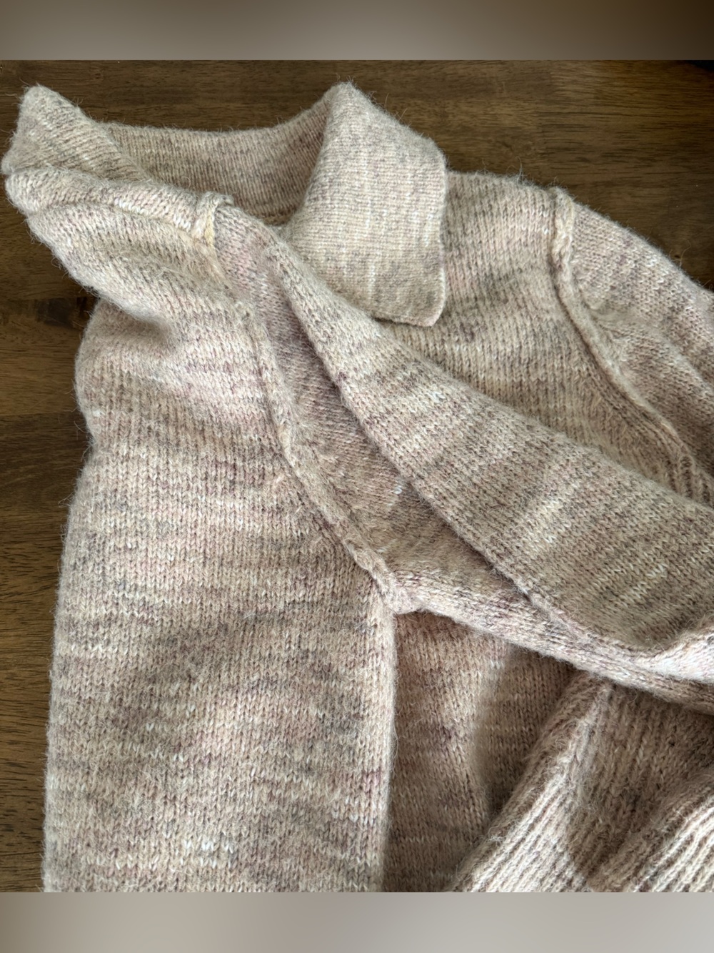 Universal Thread Cream Button-Front Knit Cardigan - Picture 8 of 8